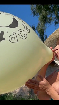 Huge Balloon and Huge Boobs and Huge Boom Many of You Likes This Both Video 12:01 Minutes