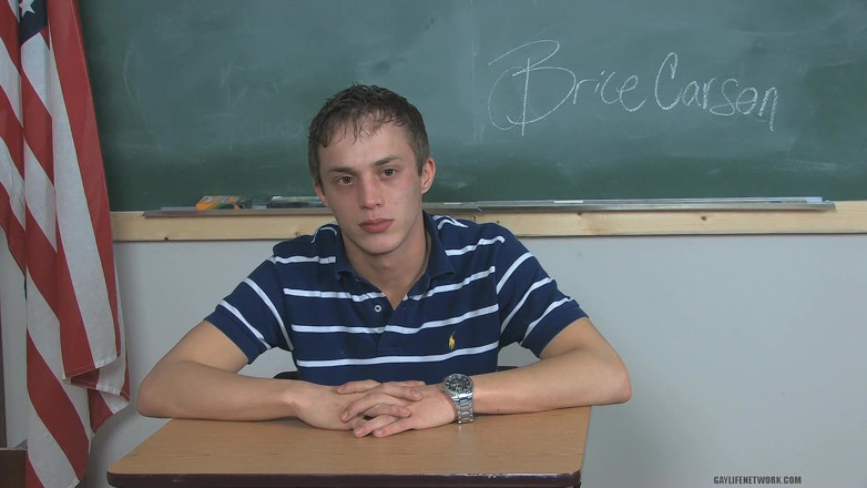 Teach Twinks: Cutie brice Carson Chats dalle labbra grosse