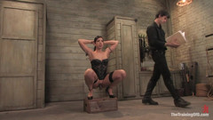 The Training of O by Kink: Výcvik Satine Phoenix, den čtvrtý