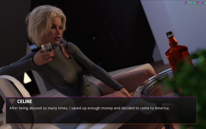 Porny Games: Опівнічний рай від lewdlab - домінує над французькою покоївкою 37