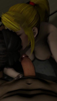 Threesome Deepthroat Blowjob