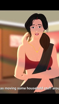 Desi Innocent Bhabhi uwiodła i zerżnięta przez chłopca dostawy, podczas gdy jej męża nie ma