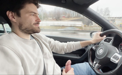 ElioBotticelli: Almost Crashed the Car When I Jerked Him off and...