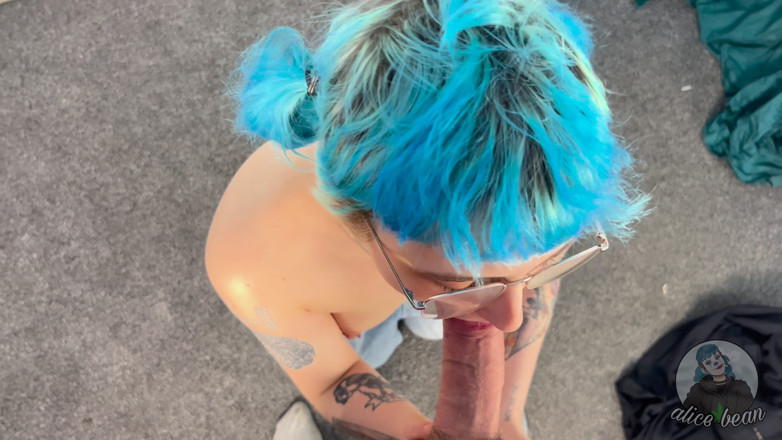 Alice Bean: POV Tomboy Blowjob
