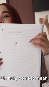 Latina stiefdochter probeert anaal! POV - Abella Olsen