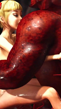 Inferno. Hot sex in hell. Devil fucks hard a young sexy slave