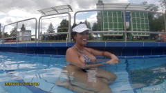 Immoral Family: 継父と義理の息子がポストコロナウイルススパで巨大なお尻と巨大なおっぱいを持つ曲線美のラティーナを拾う