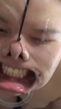 The Cum as a Mask Is Very Good for the Face