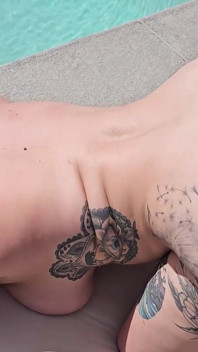 Big Tit PAWG Getting Fucked Outside