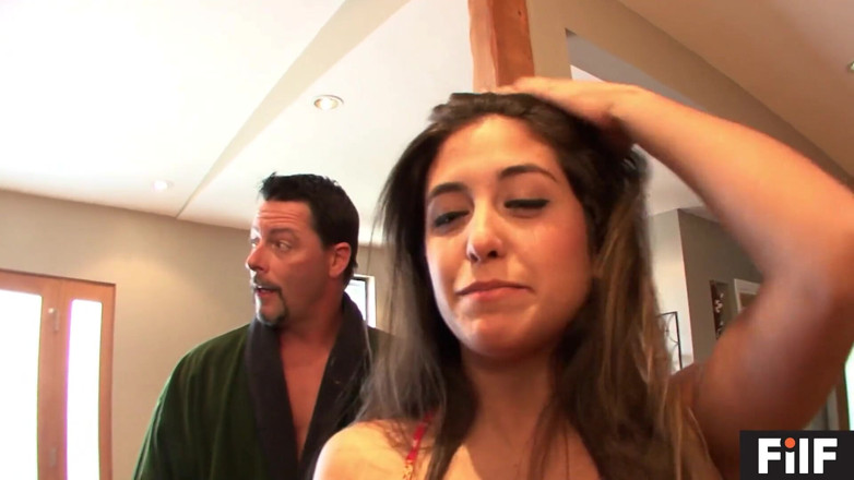 FILF - Father I'd Like To Fuck: Filf - 18 year old sitter Natalie Monroe gets banged by her...