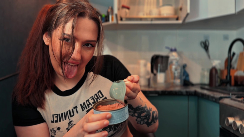 JessLux: Amerikaanse nachtmerrie die in blik voedingsmiddelen eet die je nooit...