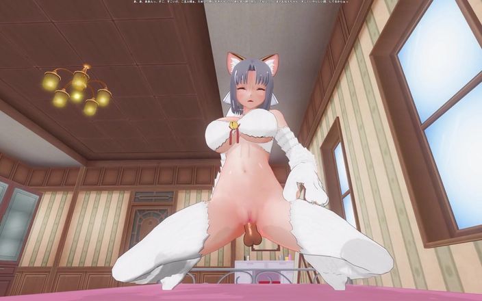 H3DC: 3D Hentai POV Yumi Rides Cock to Get Her Pussy...