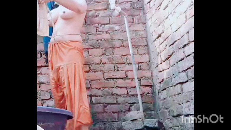 TricolorMusic3: She Is Massaging Her Sexy' Hot Boobs, Bathing, Naked, and...