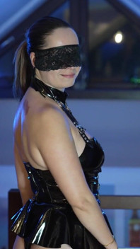 Cocksucker Cuckold in Chastity Pleasing Mistress