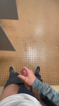 Mall Bathroom Exposed and Cumming