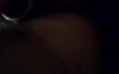 Black Pussy Fuck a Dildo