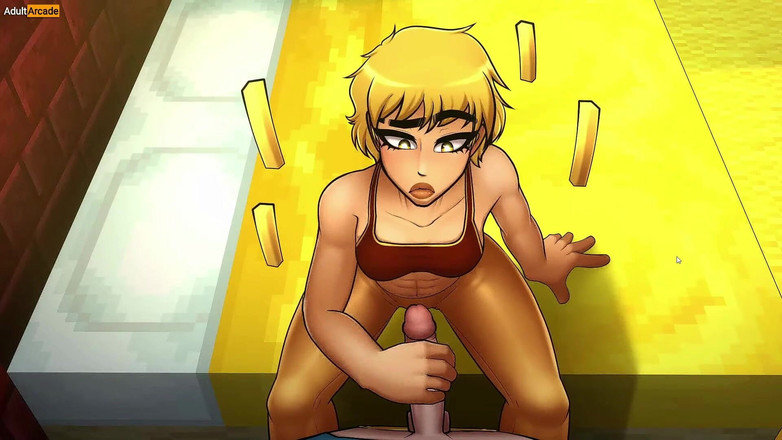 LewdArcade: 饥渴的家画廊性爱场景合集 [第8部分] Minecraft 模仿色情游戏