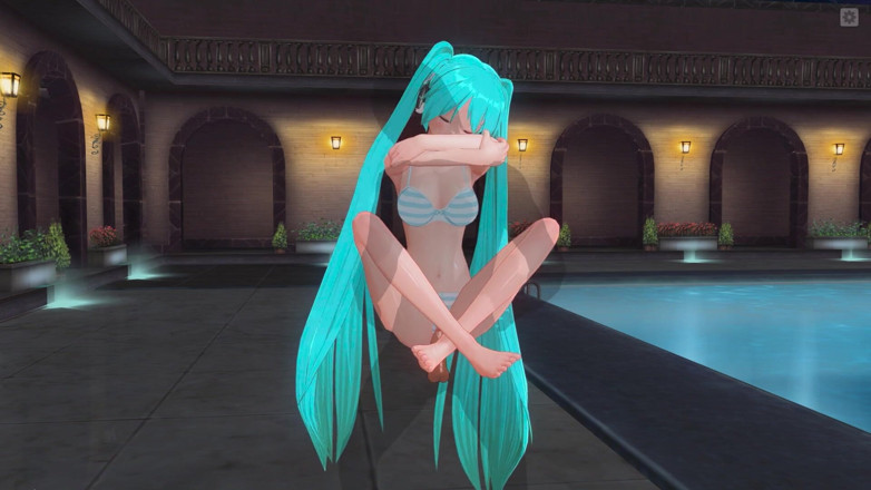 H3DC: 3D 헨타이. 팬의 품에 안기고 보지에 질싸하는 Miku