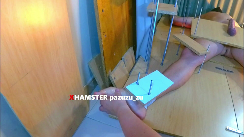 Pazuzu_zu: Łaskotanie stóp + cbt + złośliwiec ręczna robota + zrujnowany orgazm + po orgazmie