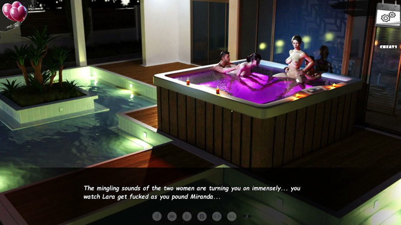 3D Cartoon Porn: Yanan sınırlar 17 - Miranda Mike'a biniyor ve Lara John'a biniyor ve...