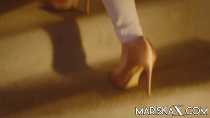 Mariska x: MARISKAX hot blonde Tina stuffed by two big dicks