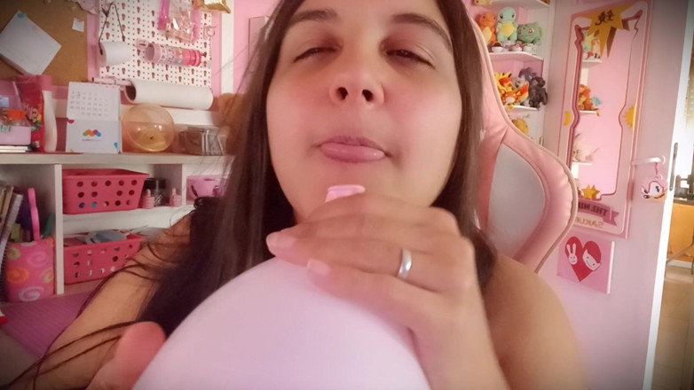 melu_world: Soprando balão de bochechas inchadas - Bunny Looner