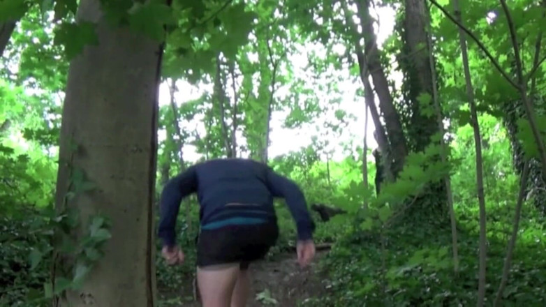 Raw French Bad boys: Latino fickt justin im exhibitionistischen cruising-wald