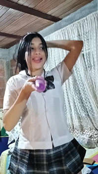 Beautiful Natural Girl with Big Tits Takes It All