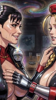 Chun Li and Cammy Hot Cleavage