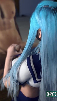 Cewek semok asia lagi asik ngocok kontol dan dicrot sperma - bokong hentai 3d jepang