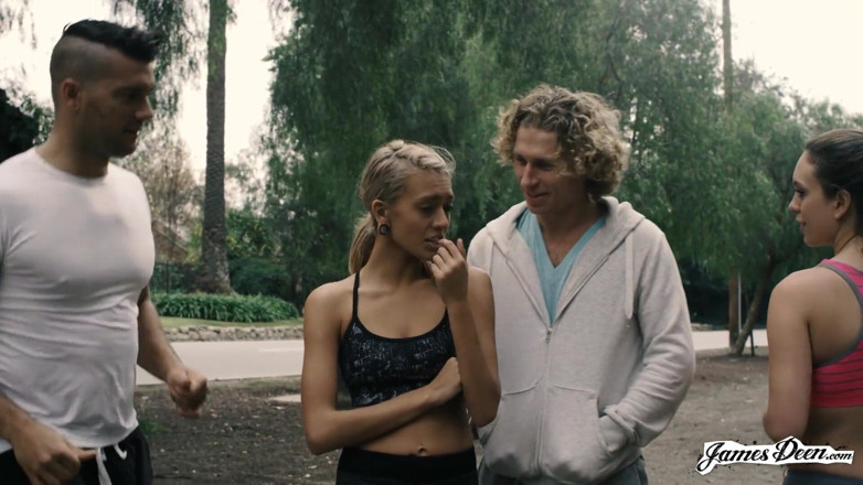 James Deen: Janice griffith lagi asik seks threesome