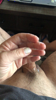A Quick Close up Cumshot