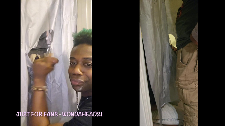Wondahead21: Akce První glory hole Sissy!