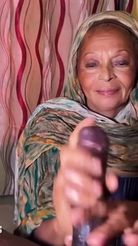 Granny Is a Cum Eater and Obsessed by My Big Dick