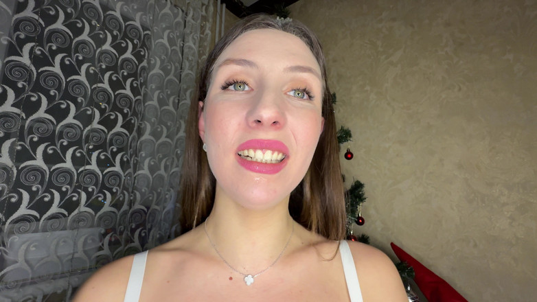 Hottie goddess: Ústa tajemství: tlustý bílý lak na mém jazyku