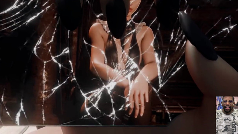 Good news media: Thicc मोटी गांड 2b beta अपनी जोर से धातु की गांड का परीक्षण कर रही है, Raven को आपकी ईव से ईर्ष्या है जो गुंडे के लंड से प्यार करती है