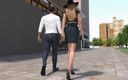 Dirty GamesXxX: Isabelle Chasing Shadows : une chatte étroite se fait baiser et éjaculer dessus...