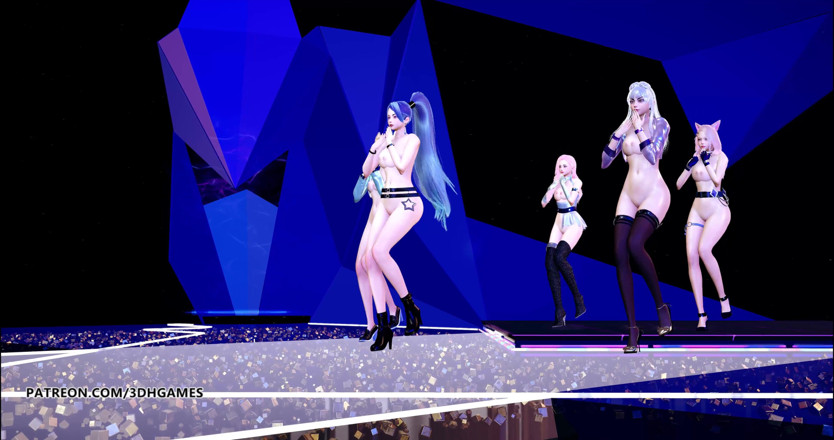 3D-Hentai Games: [MMD] STAYC - Taki zły nagi taniec 4k 60 klatek na sekundę