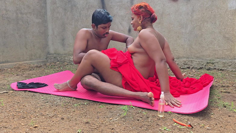 Beauty7Angels: Indian Sari kogut czyszczenie milf Ciężko 69 ssie i ostro jebanie...