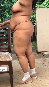 India Curvey Girl in Black Jacket Completely Strips for the Camera