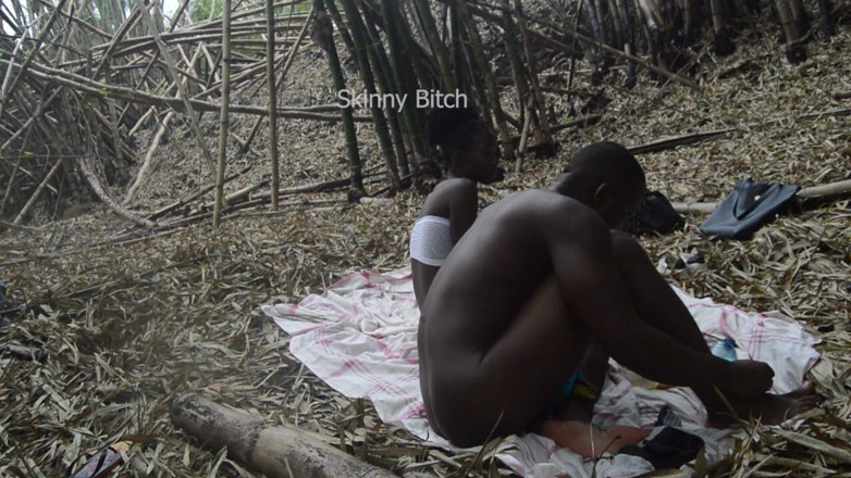 Skinny Bitch: Sex in the Forest Outdoors Part 2