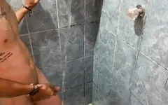 I Fuck My Stepbrother in the Shower Until I Cum