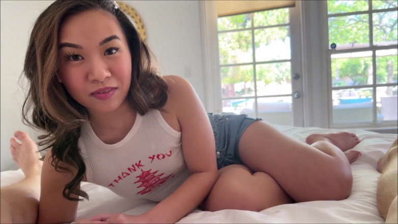 Alex Adams: Tiny Asian Friend Tries Bwc - Kimmy Kim - Perfect Girlfriend