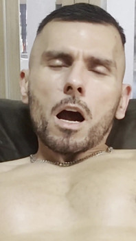 Sex Mashine Fucked My Male-pussy Till Cum Flowed Through the Chastity Belt
