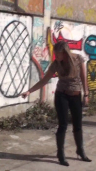 Kicking a Horny Guy in the Street