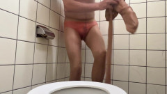 My New Task, a Hot Experience for Me in Pantyhose and a Lot of Cum, Plus Some Piss (3)