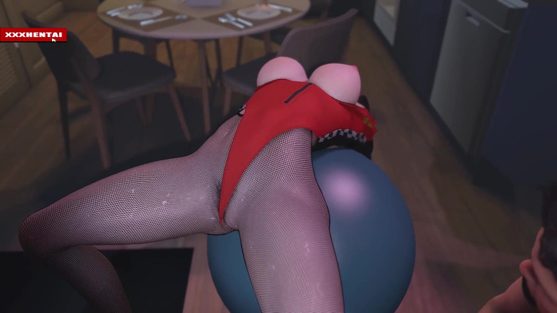 Soiyu Hentai: Изгибы больших сисьок в движении: хентай 3D-анимация
