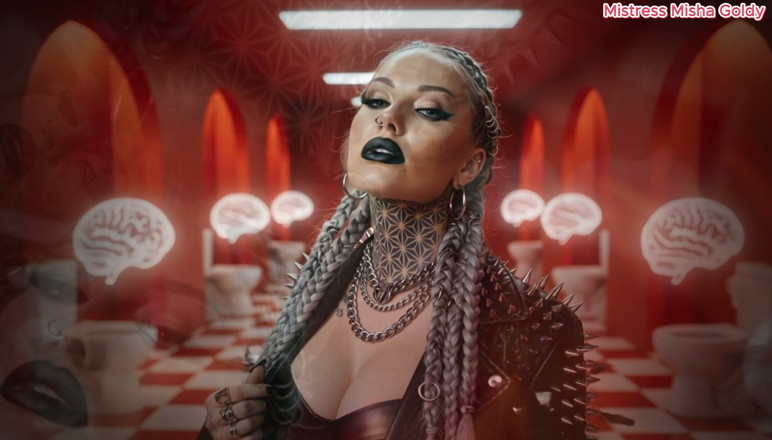 Goddess Misha Goldy: Tukar fikiran awak ke tandas saya