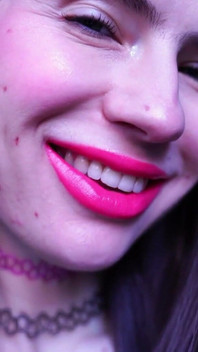 Pink Lipstick Kiss