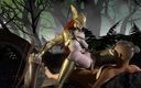 Wraith ward: Malenia monta encima en el bucle del bosque | Parodia de...
